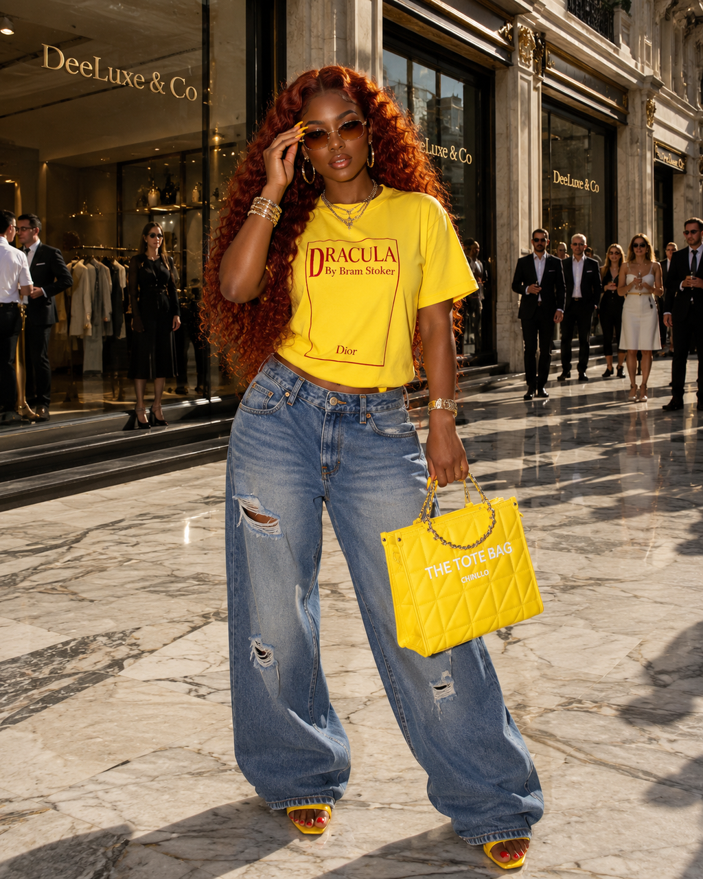Chinllo Tote Bag for Women — view 2 | DeeLuxe & Co.