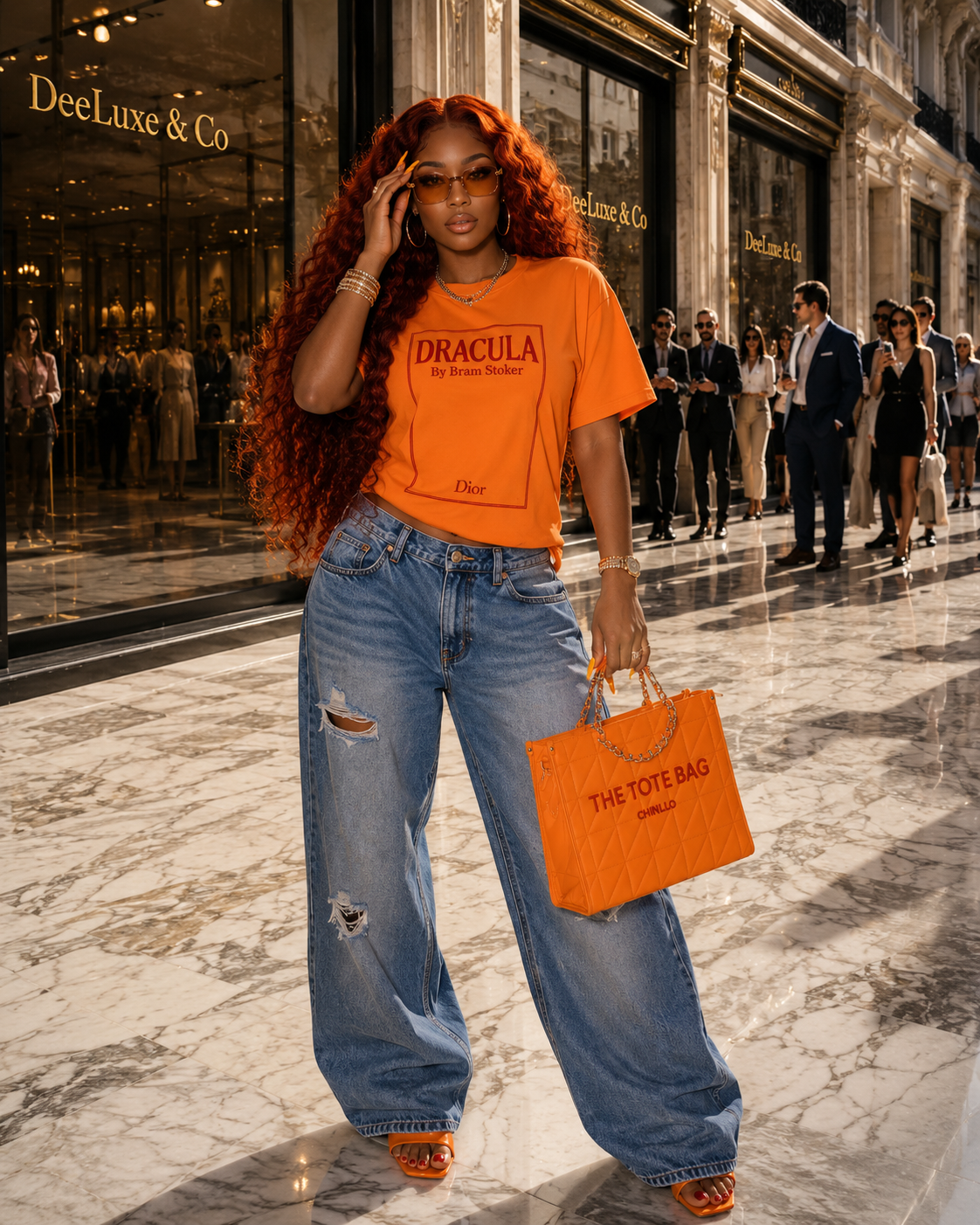 Chinllo Tote Bag for Women — view 4 | DeeLuxe & Co.