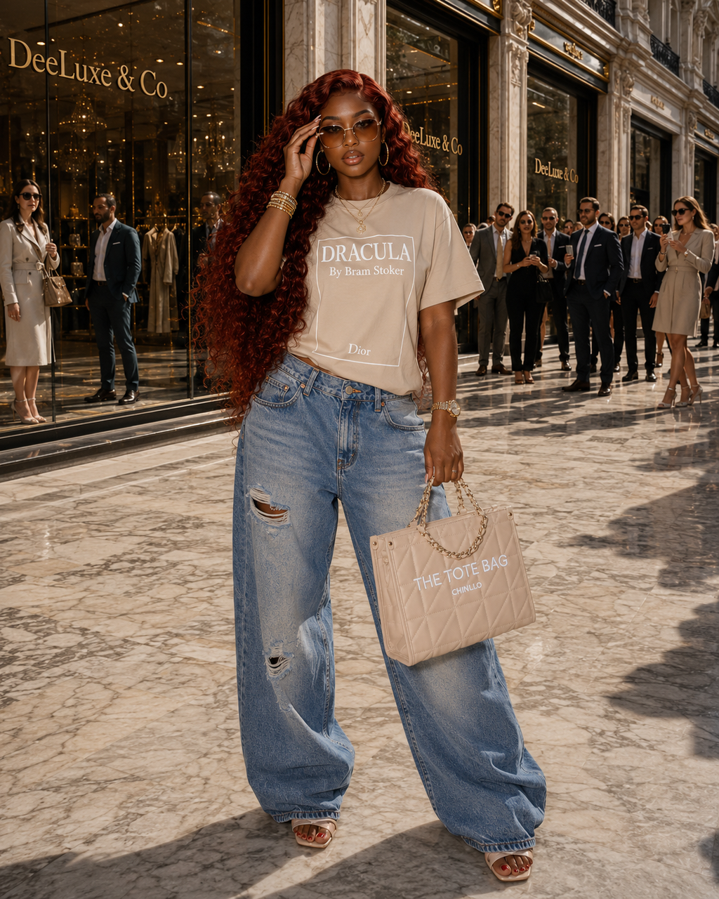 Chinllo Tote Bag for Women | DeeLuxe & Co.