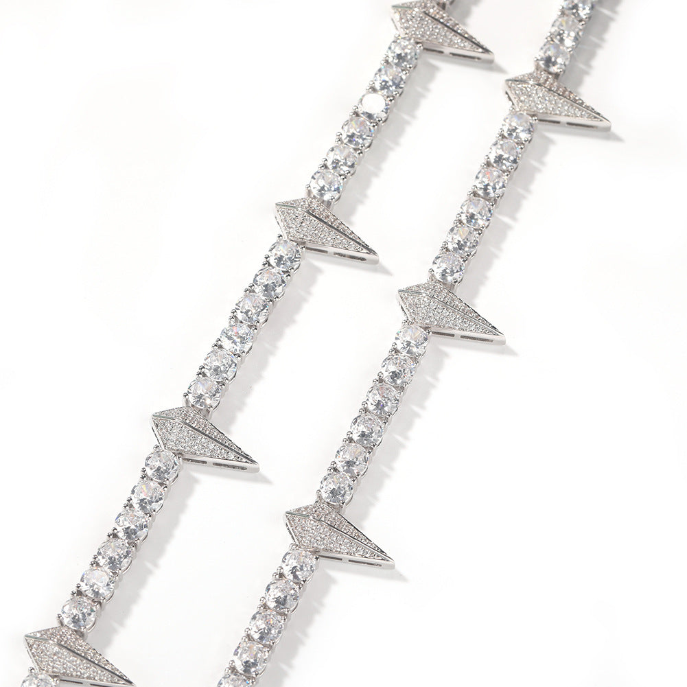 Hip-hop Black Panther zircon tennis chain — view 14 | DeeLuxe & Co.