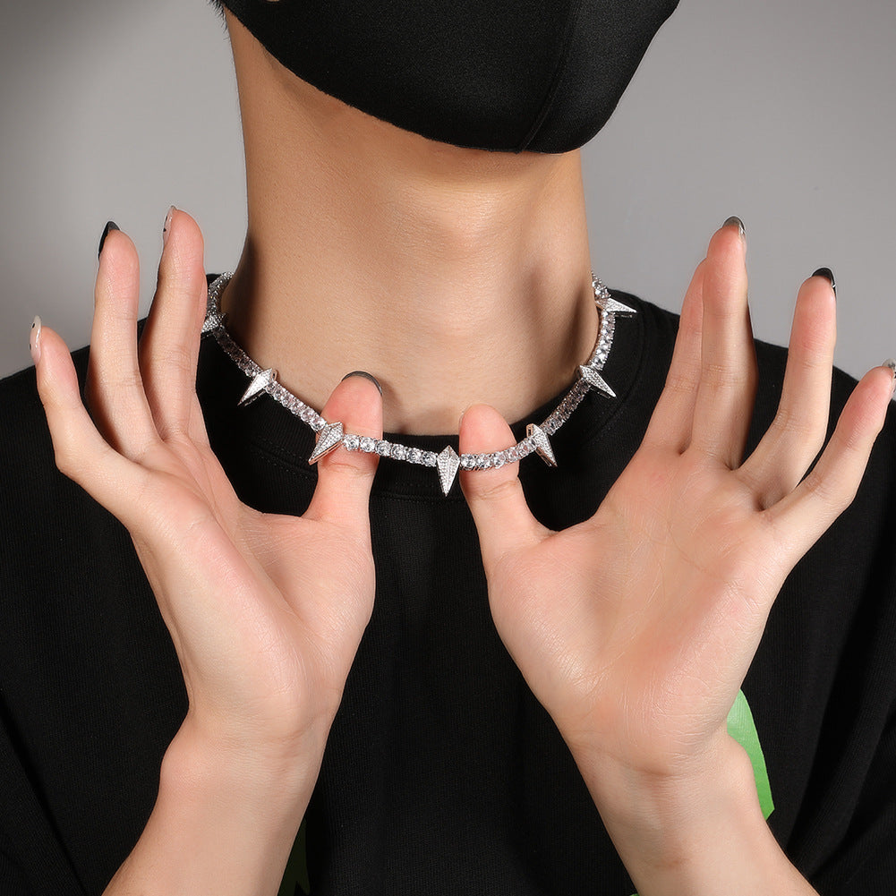 Hip-hop Black Panther zircon tennis chain — view 17 | DeeLuxe & Co.