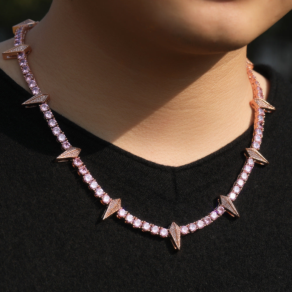 Hip-hop Black Panther zircon tennis chain — view 20 | DeeLuxe & Co.