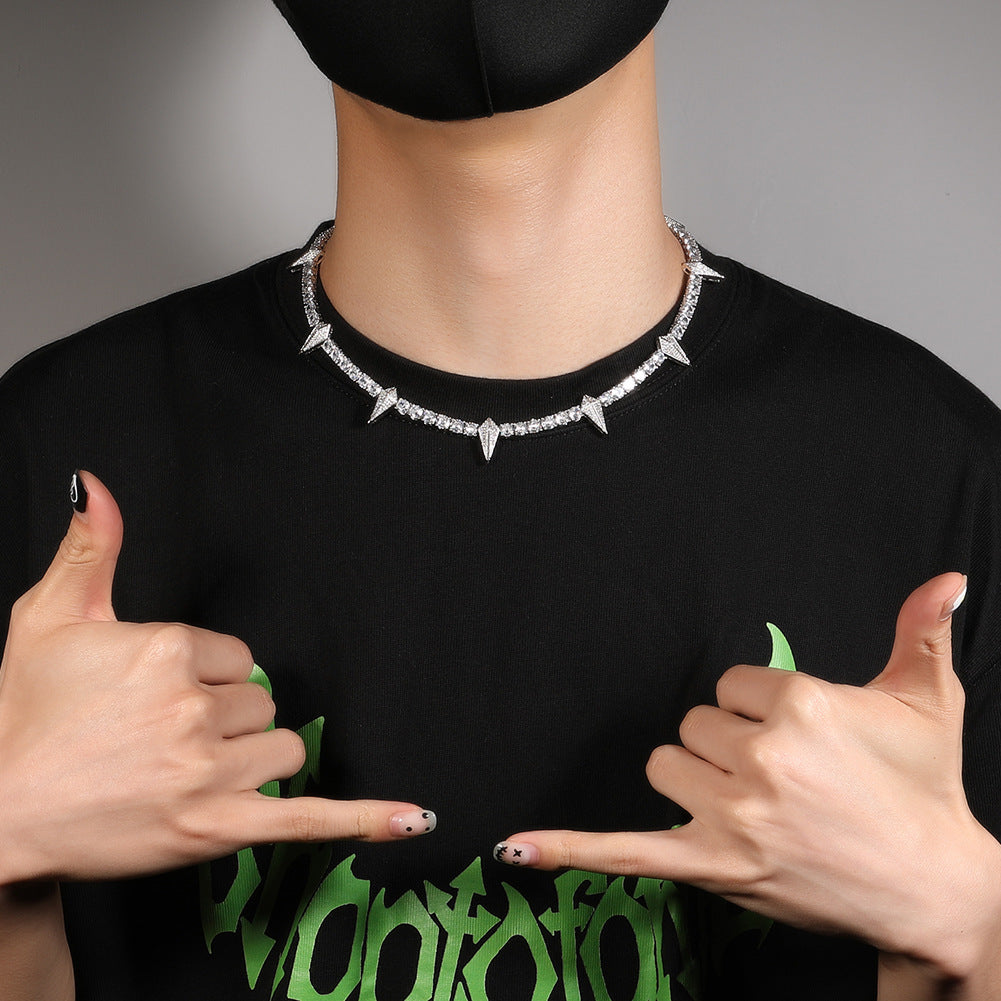 Hip-hop Black Panther zircon tennis chain — view 23 | DeeLuxe & Co.