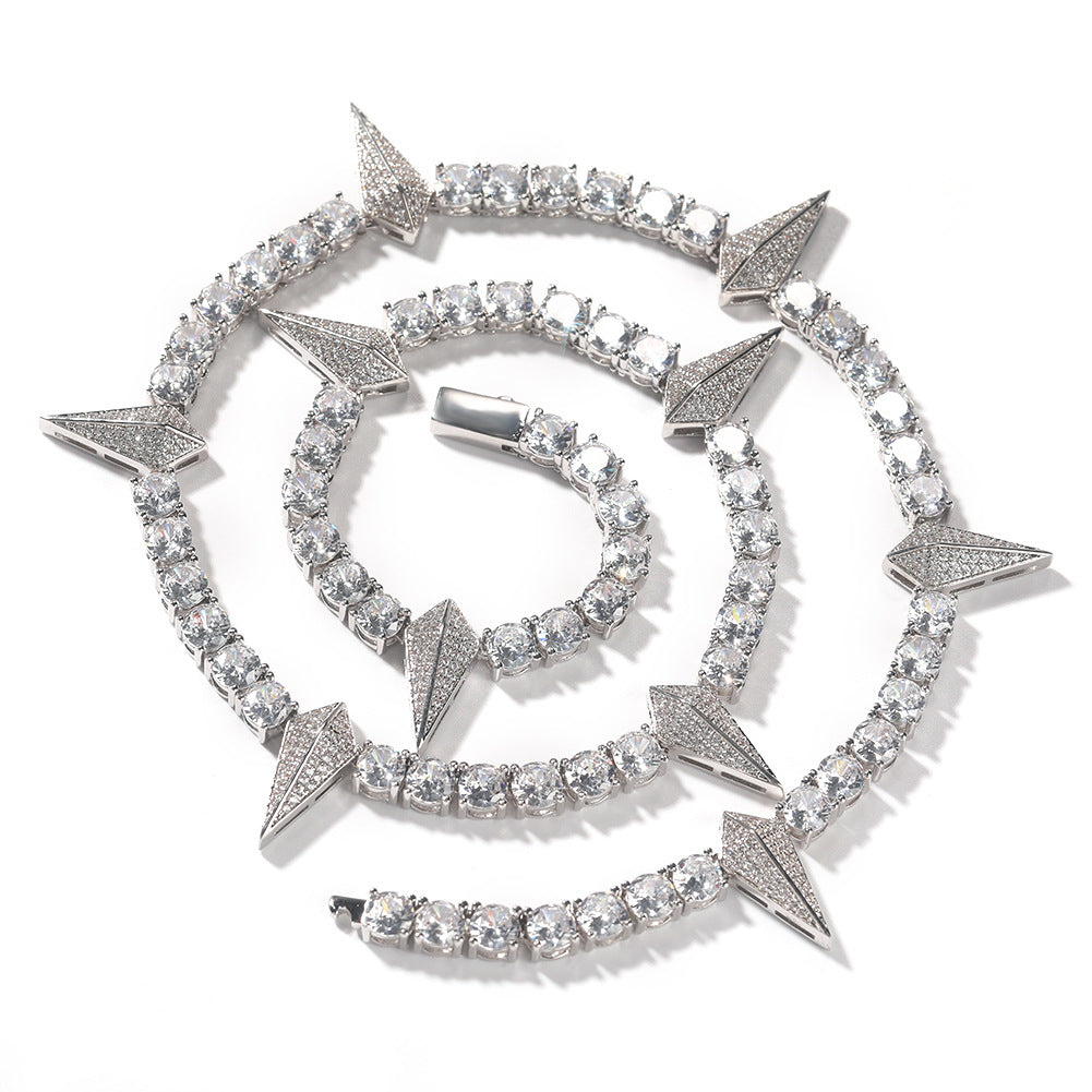 Hip-hop Black Panther zircon tennis chain — view 6 | DeeLuxe & Co.