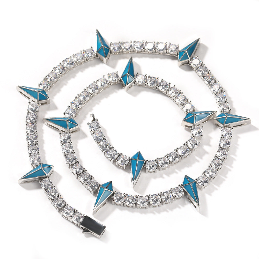 Hip-hop Black Panther zircon tennis chain — view 8 | DeeLuxe & Co.