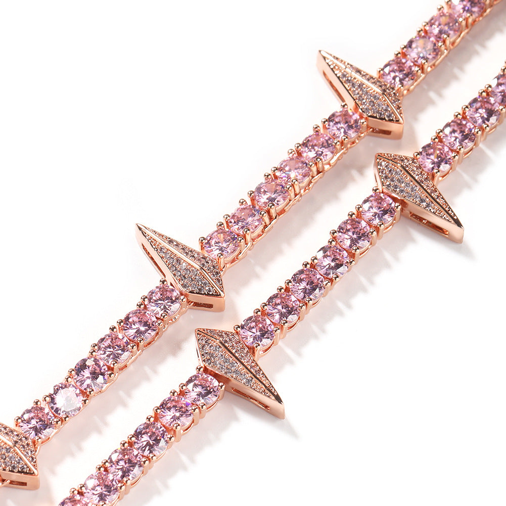 Hip-hop Black Panther zircon tennis chain — view 13 | DeeLuxe & Co.