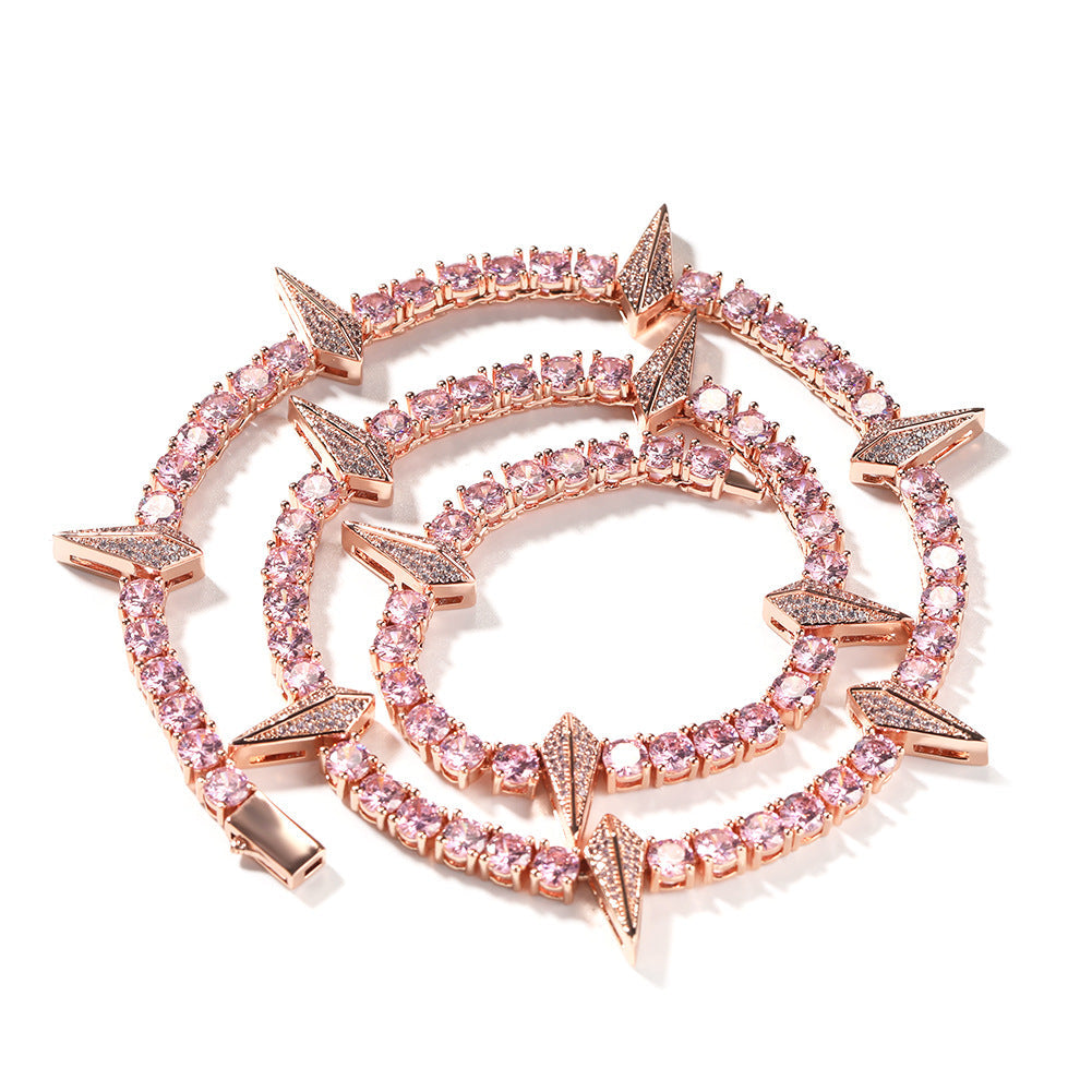 Hip-hop Black Panther zircon tennis chain — view 11 | DeeLuxe & Co.