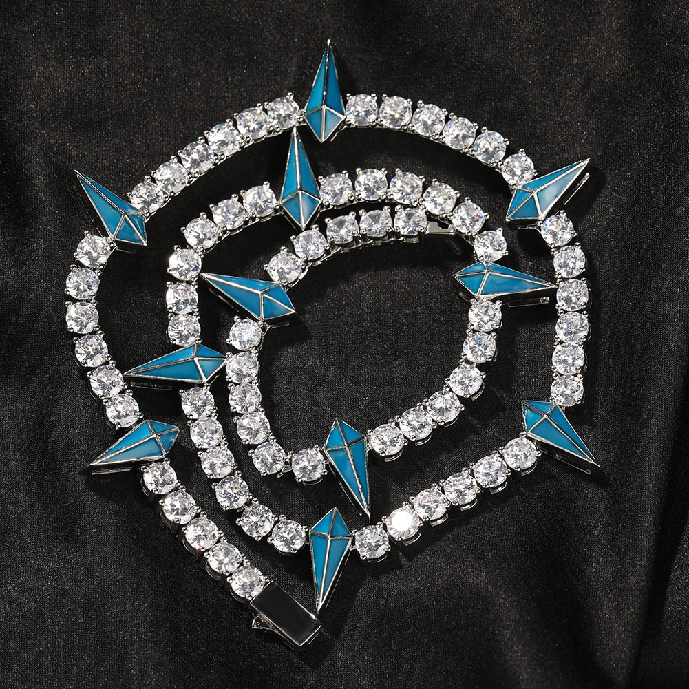 Hip-hop Black Panther zircon tennis chain — view 15 | DeeLuxe & Co.
