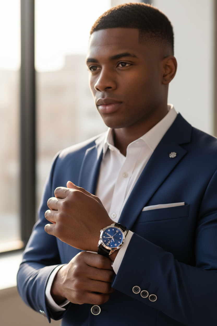 Belt Style Men's Waterproof Luminous Fashion Quartz Watch — view 5 | DeeLuxe & Co.
